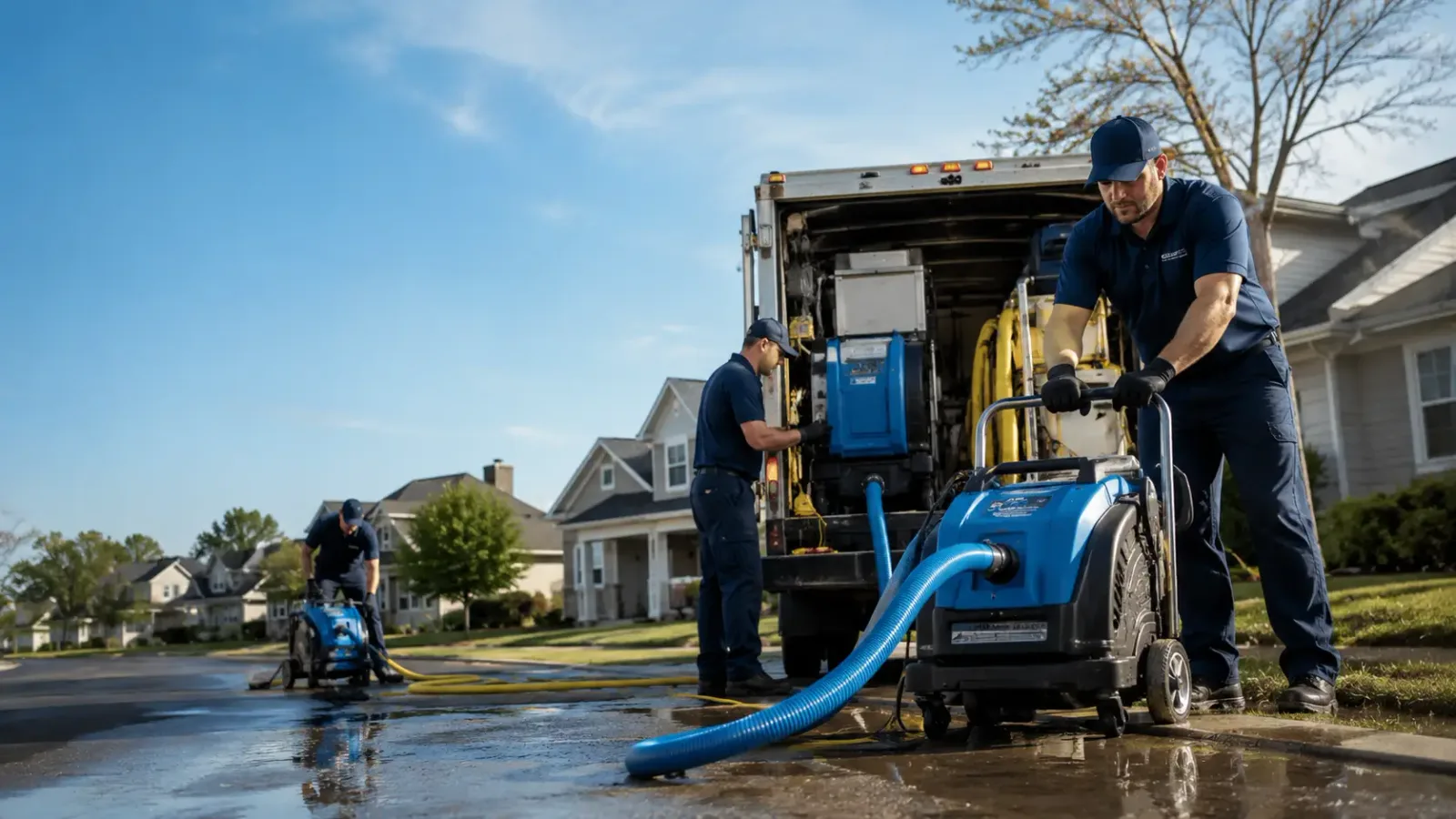 Flood Damage Cleanup in Mcgraws, WV